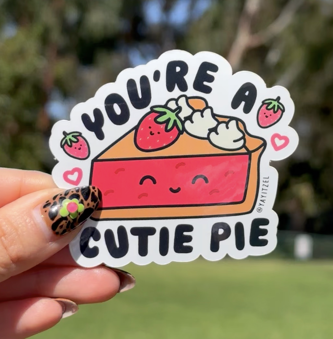 Cutie Pie Sticker – YAYLANDIA