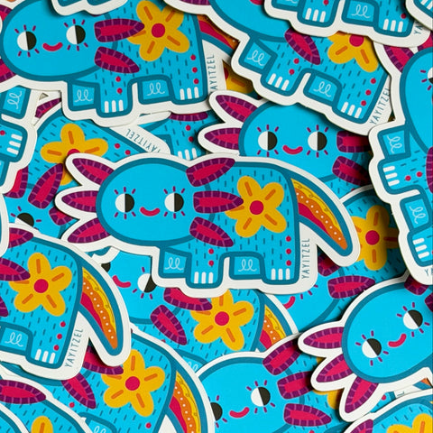 Axolotl Alebrije Sticker