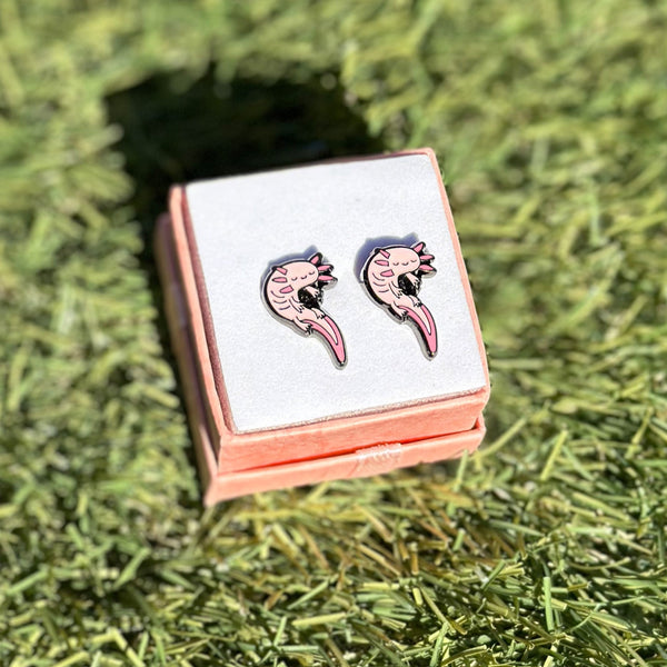 Axolotl Earrings