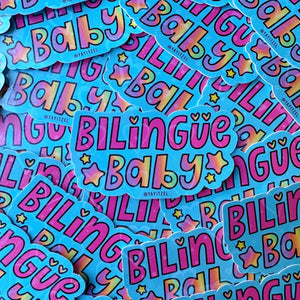 Bilingüe Baby Sticker