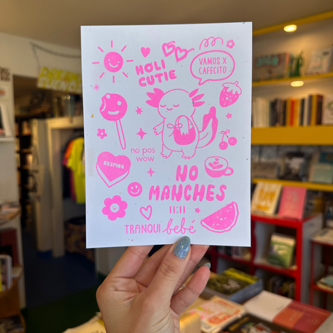 Veranito Vibes Risograph Print