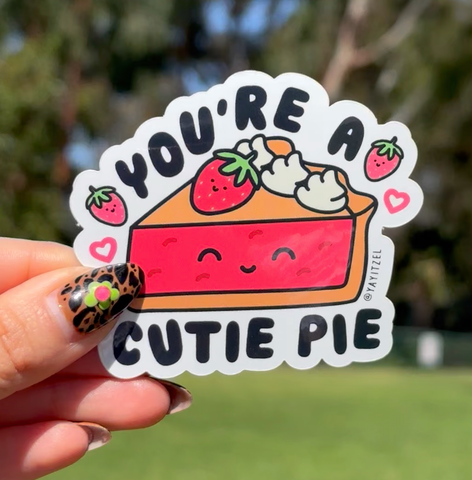 Cutie Pie Sticker