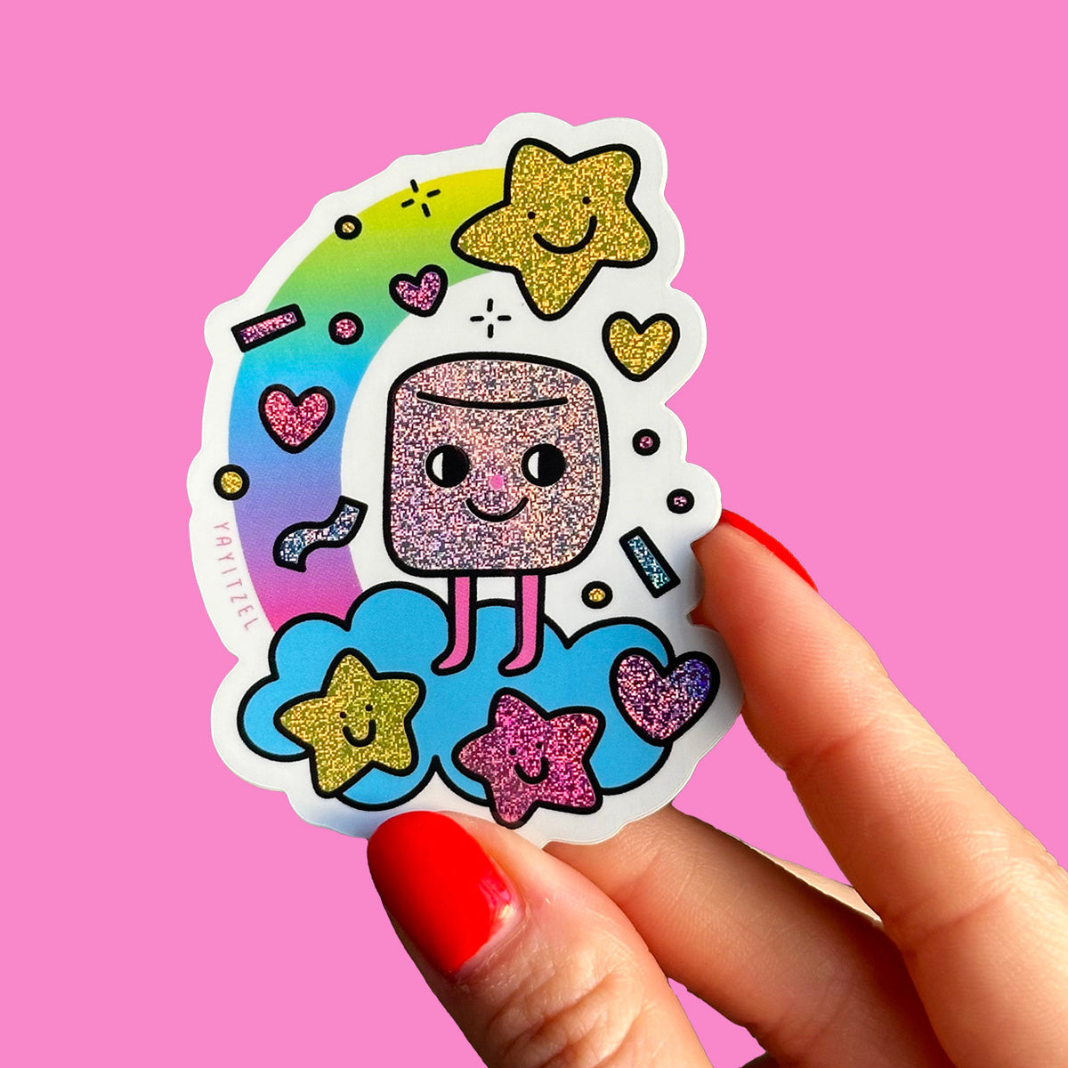 Bombón Sticker – YAYLANDIA