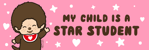 Monchhuchu Bumper Sticker