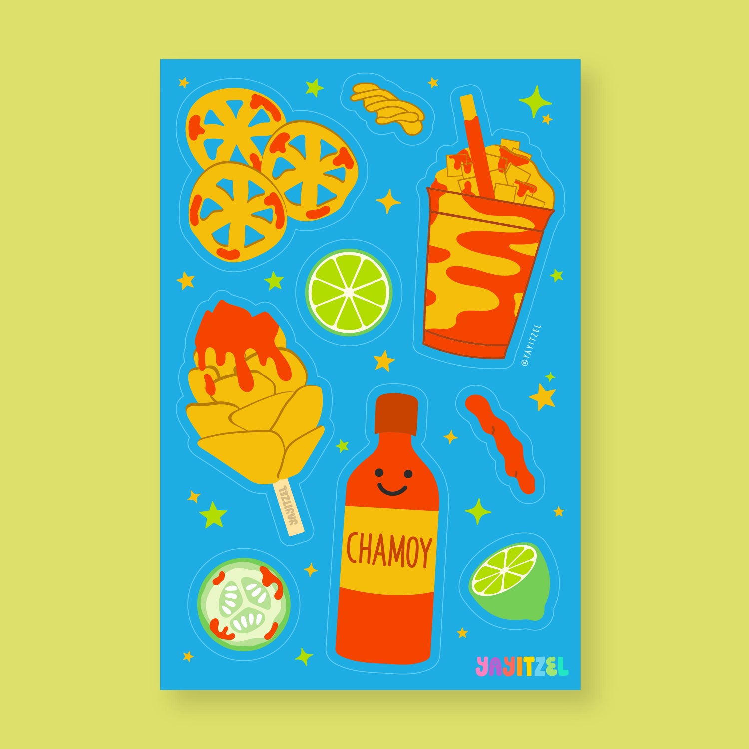 Antojitos Sticker Sheet