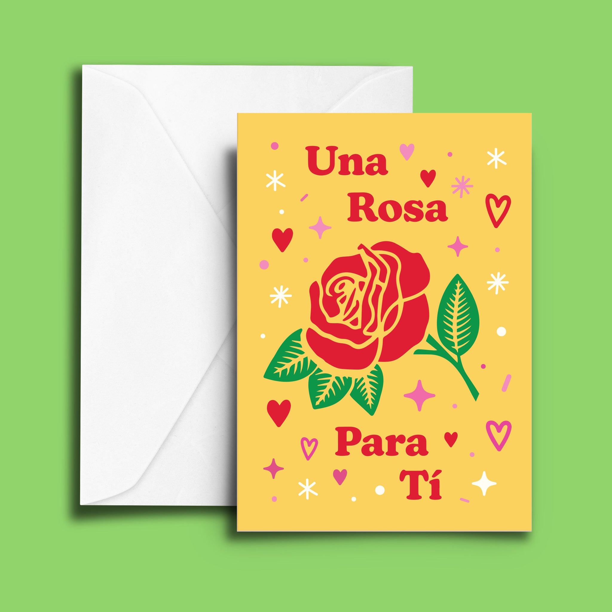 Rosa Greeting Card