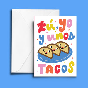 Tacos Greeting Card