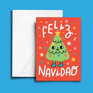 Navidad Arbolito Greeting Card