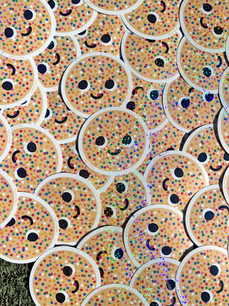 Galleta Glitter Sticker