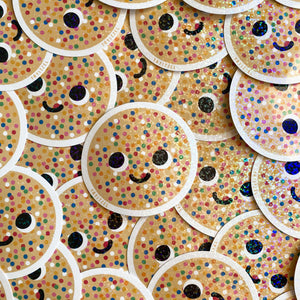 Galleta Glitter Sticker