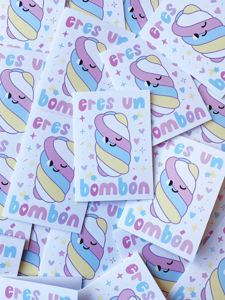 Bombón Greeting Card