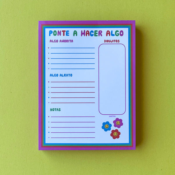 Ponte A Hacer Algo Notepad