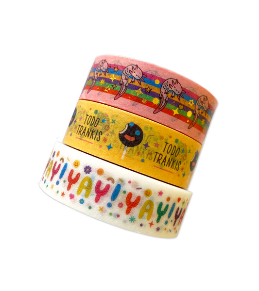 Axolotl Gold Foil Washi Tape