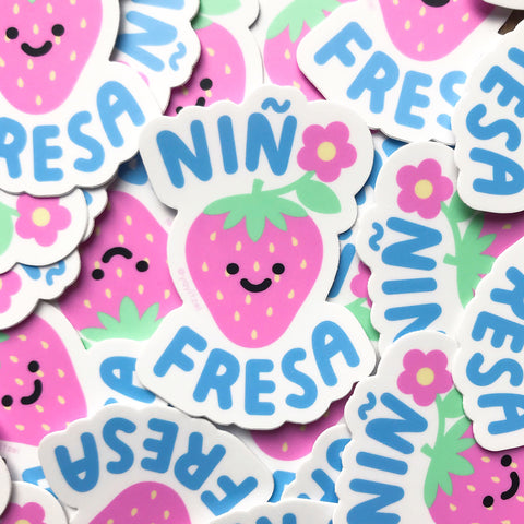 Niñx Fresa Sticker